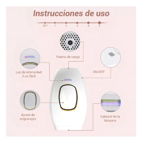 DEPILADORA IPL VELIXORA + ENVÍO GRATIS